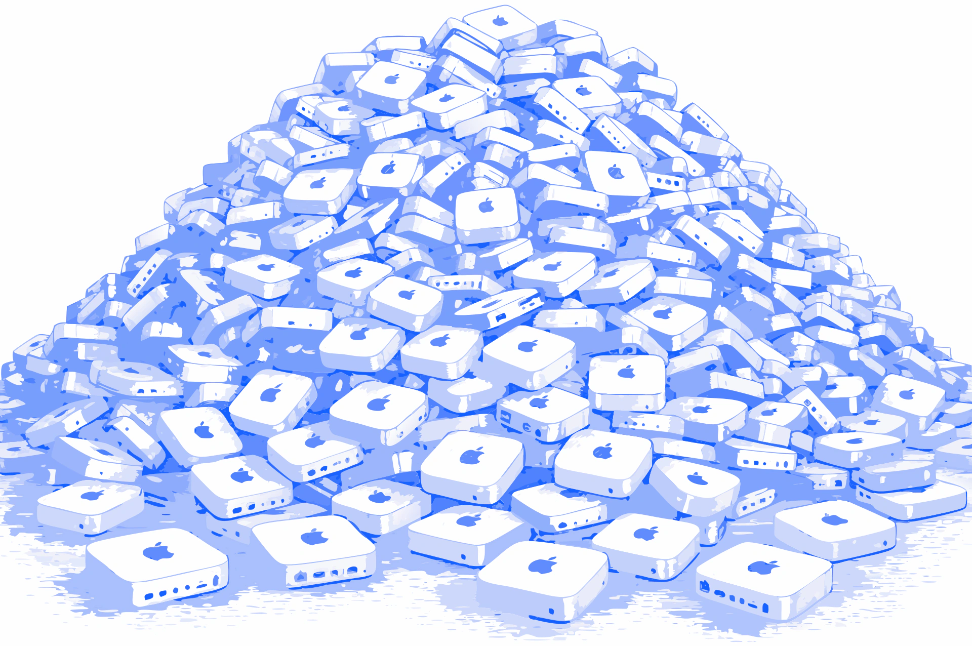 MacMini Hype, illustriert